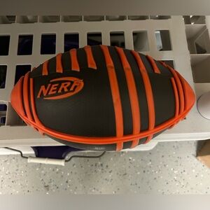 Kid’s Hasbro Nerf Football 9.5” - Gray and Orange